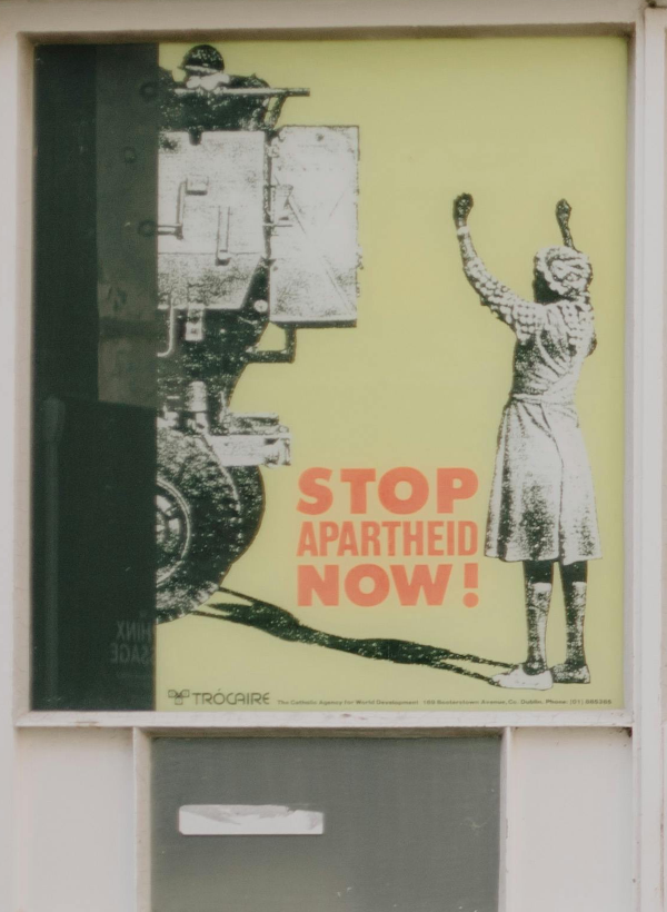 Anti-apartheid messaging